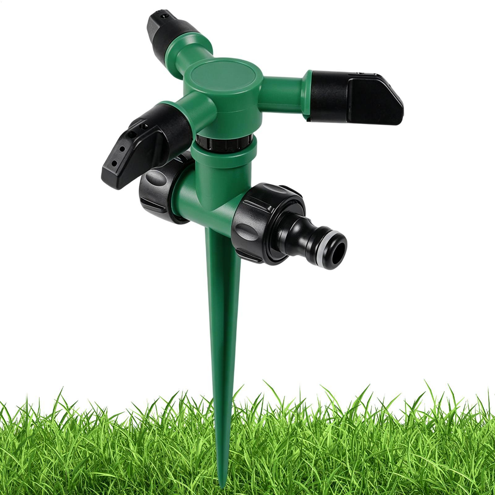 Gardening Tools For Women - Aspersor de Agua Giratorio Automático para