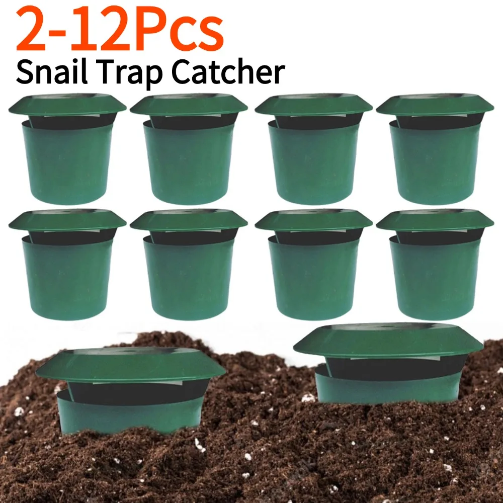 Gardening Tools Toolstation - Trampa para Caracoles, 2-12 Piezas, Ecológica,
