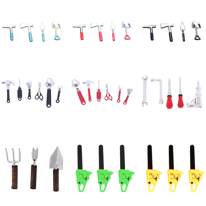 Gardening Tools Repair - Kits de reparación en miniatura para