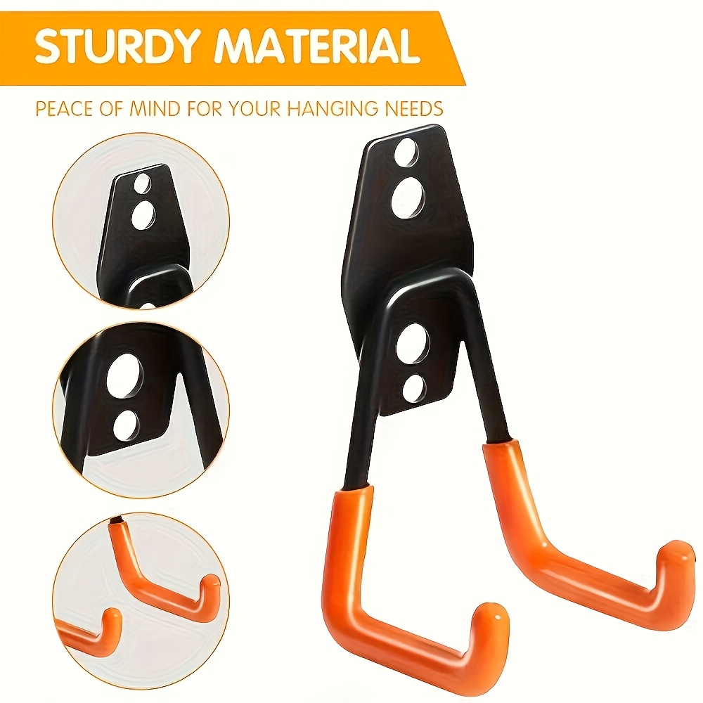 Gardening Tools Heavy Duty - Ganchos de pared de acero resistente