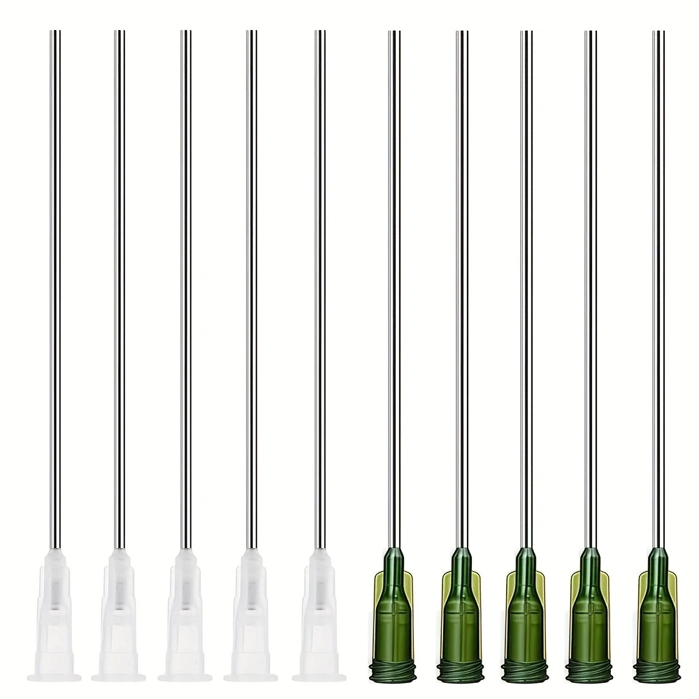 Gardening Tools - Agujas dispensadoras de punta recta larga,