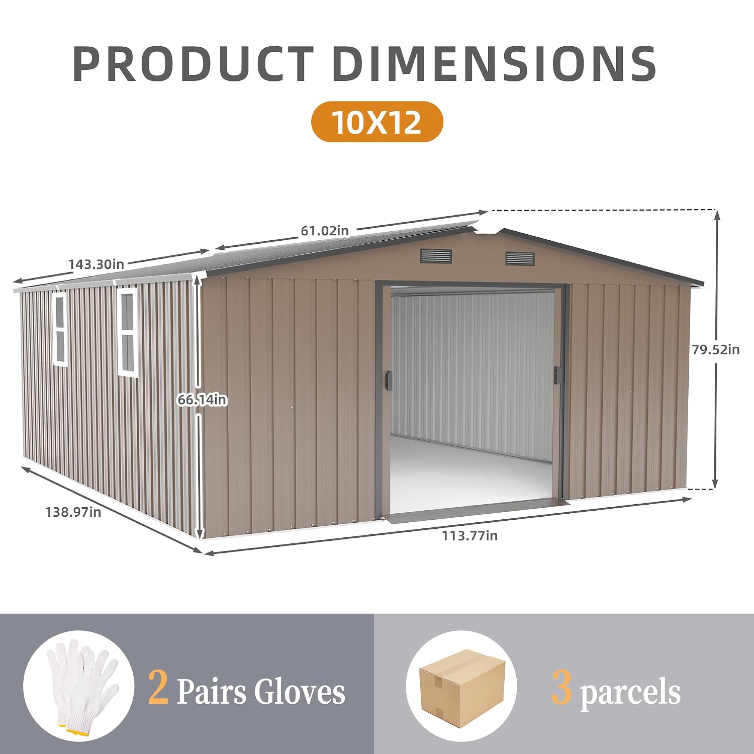 Caseta de Almacenamiento Exter - Gardening Tools reseña y precio