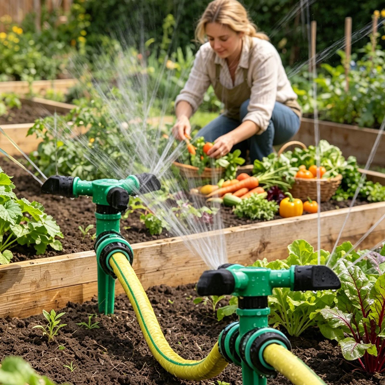 Aspersor de Agua Giratorio Aut - Gardening Tools For Women reseña y precio