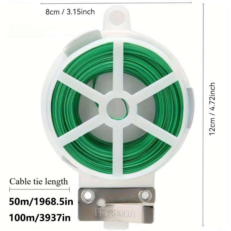 1 rollo de tiras de plástico m - Gardening Tools And Accessories reseña y precio
