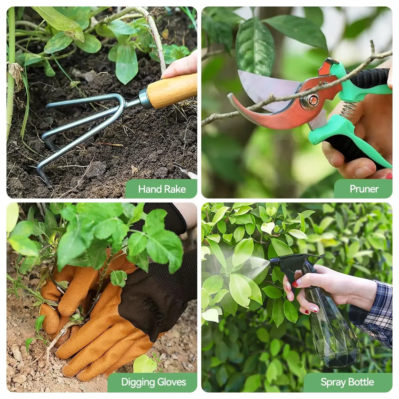 Herramientas de jardinería, he - Gardening Tools For Women reseña y precio