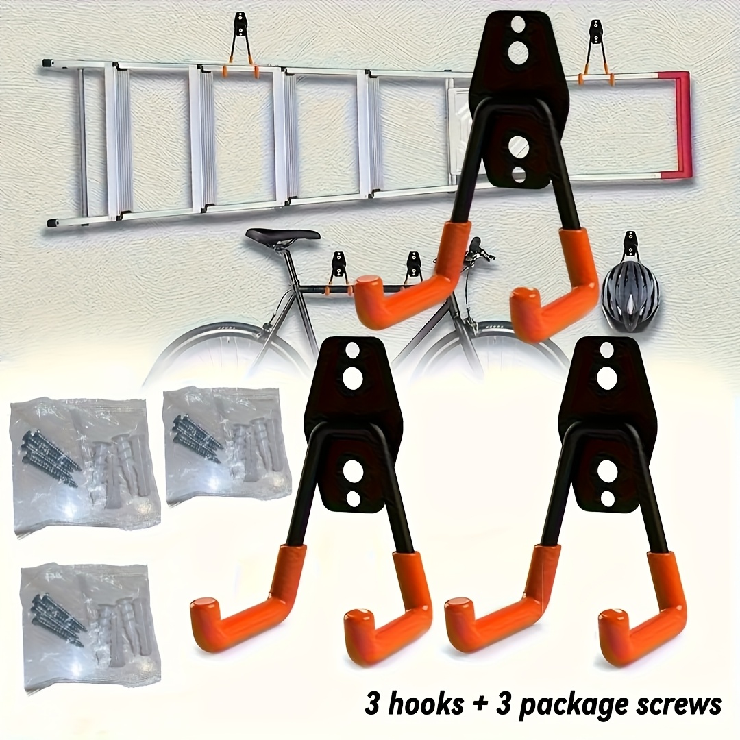 Ganchos de pared de acero resi - Gardening Tools Heavy Duty reseña y precio