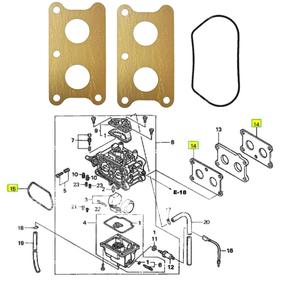 Kit de reparación de carburado - Gardening Tools Repair reseña y precio